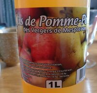 Jus de pomme poire
