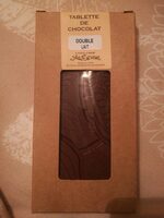 Tablette de chocolat - Double lait