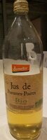 Jus de pommes poire