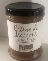 Creme de marrons aux noix
