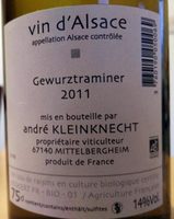 Gewurztraminer 2011