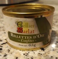 Rillettes d'oie confites