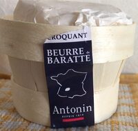 Beurre baratte