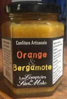 Confiture artisanale Orange Bergamote