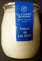 Esprit Fermier - Nature au lait entier