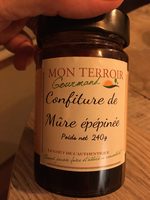 Confiture de mûres épépinés