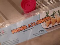 Samoussa a la crevette