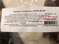 Ourson choco lait