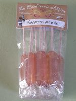 Sucettes au miel