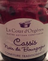 Confiture cassis noir de bourgogne