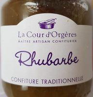 Confiture rhubarbe