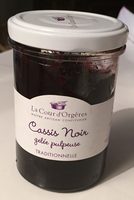 Cassis noir gelée pulpeuse