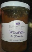 Confiture mirabelles de Lorraine