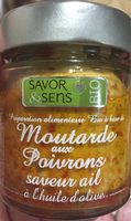 Moutarde aux poivrons saveur ail