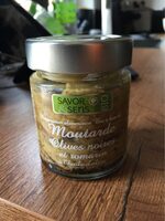 Moutarde olives noires et romarin à l'huile d'olive