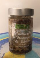 Moutarde au fromage de chèvre et noix à huile d'olive