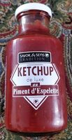 Ketchup de luxe au piment d'espelette