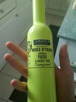 Huile D'olive Saveur Yuzu Et Basilic Thaï
