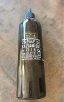 Crème de balsamique noir pailleté