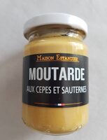 Moutarde aux cèpes et sauternes