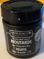 Moutarde aux brisures de truffe