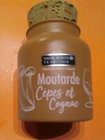 Moutarde cèpes et Cognac