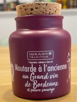 Moutarde à l'ancienne  au grand vin de bordeaux