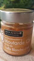 Moutarde or au jus de truffe blanche