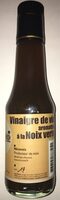 Vinaigre de vin aromatisé à la Noix verte