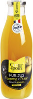 Pur jus de Pomme et Poire Cœur de Pom'