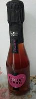Jus gazéifie pomme framboise