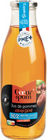 Pur Jus de Pomme 30% Moins Sucré 75CL Cœur de Pom