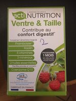 Actinutrition ventre et taille