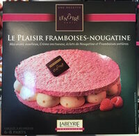 Le plaisir Framboises-Nougatine
