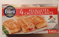 Feuilleté tomate mozzarella