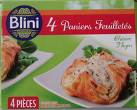Panier Feuilleté Chèvre Thym