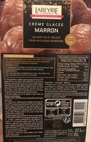 Crème glacée marron