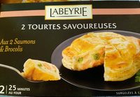 2 tourtes savoureuses aux 2 saumons & brocolis