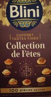 Coffret tartes fines collection de Fêtes blini