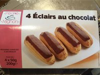 4 Éclairs au Chocolat