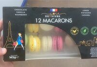 12 macarons