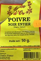 Poivre noir entier