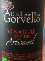 Vinaigre de cidre artisanal