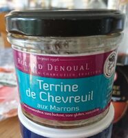 Terrine de chevreuil aux marrons
