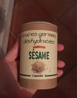 Graines germées déshydratées sésame