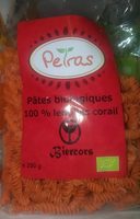 Pâtes biologiques 100% LENTILLES CORAIL