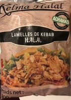 Lamelles de kebab