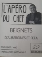 Beignets d'aubergines et feta