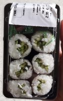 Vegetarian Cucumber Maki