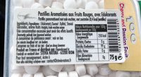 Pastilles Aromatisées aux fruits rouges